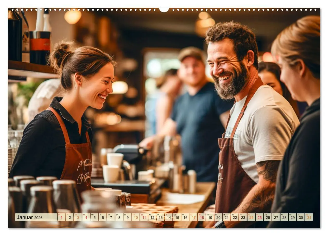Bild: 9783457483466 | Mein Kaffee meine Bar (Wandkalender 2026 DIN A2 quer), CALVENDO...