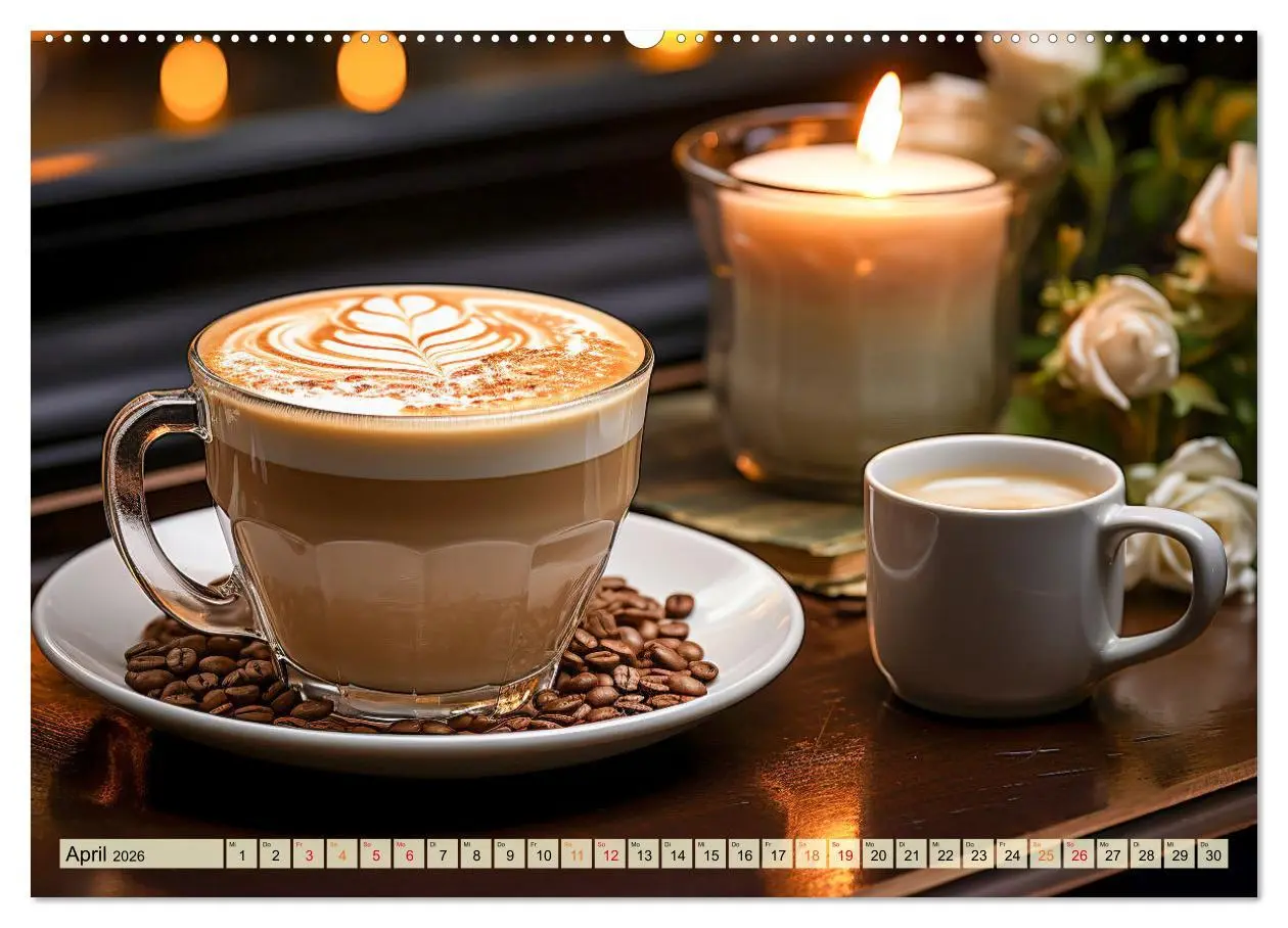 Bild: 9783457483466 | Mein Kaffee meine Bar (Wandkalender 2026 DIN A2 quer), CALVENDO...