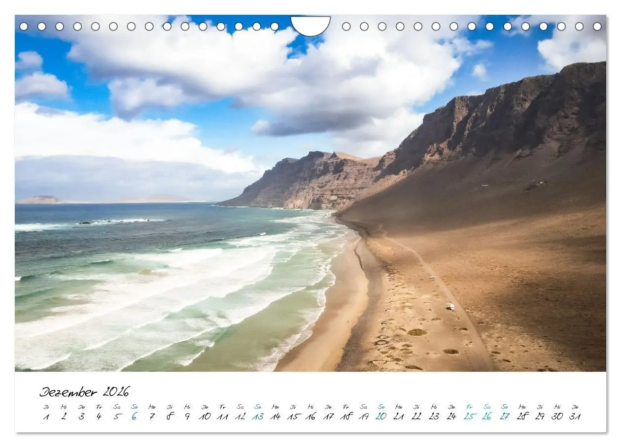 Bild: 9783457623466 | Lanzarote - Inselglück im Atlantik (Wandkalender 2026 DIN A4 quer),...