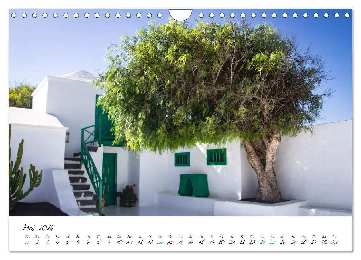 Bild: 9783457623466 | Lanzarote - Inselglück im Atlantik (Wandkalender 2026 DIN A4 quer),...