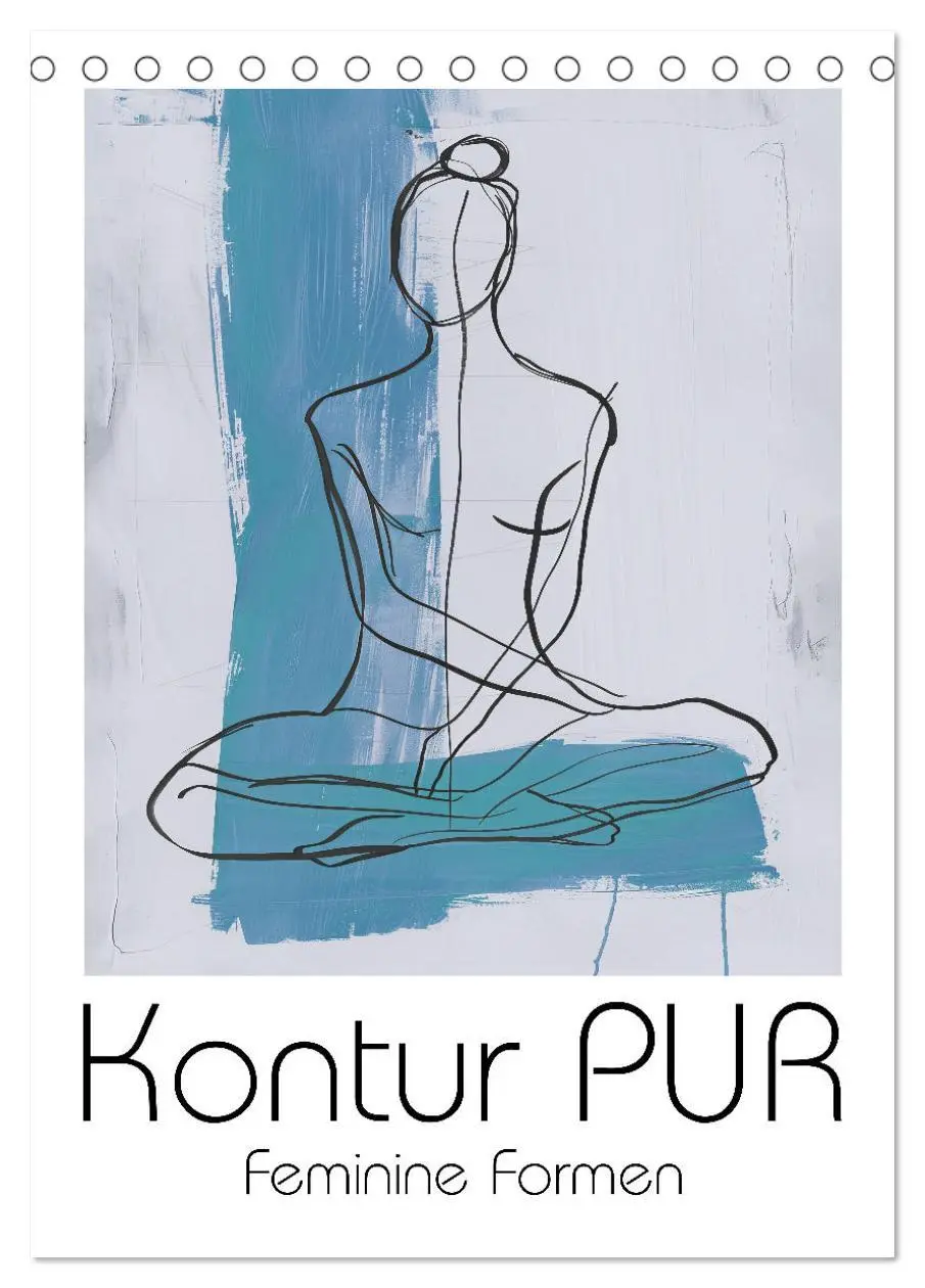 Cover: 9783516263466 | Kontur PUR - Feminine Formen (Tischkalender 2026 DIN A5 hoch),...
