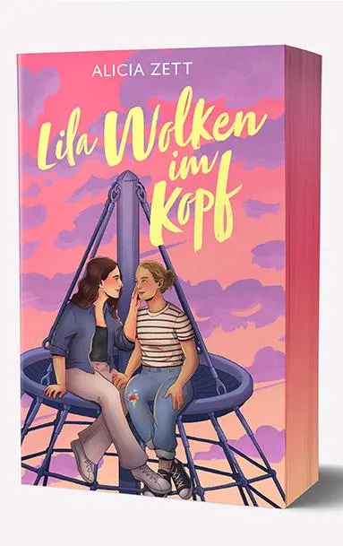 Cover: 9783695153466 | Lila Wolken im Kopf | Limitierte Farbschnittausgabe | Alicia Zett