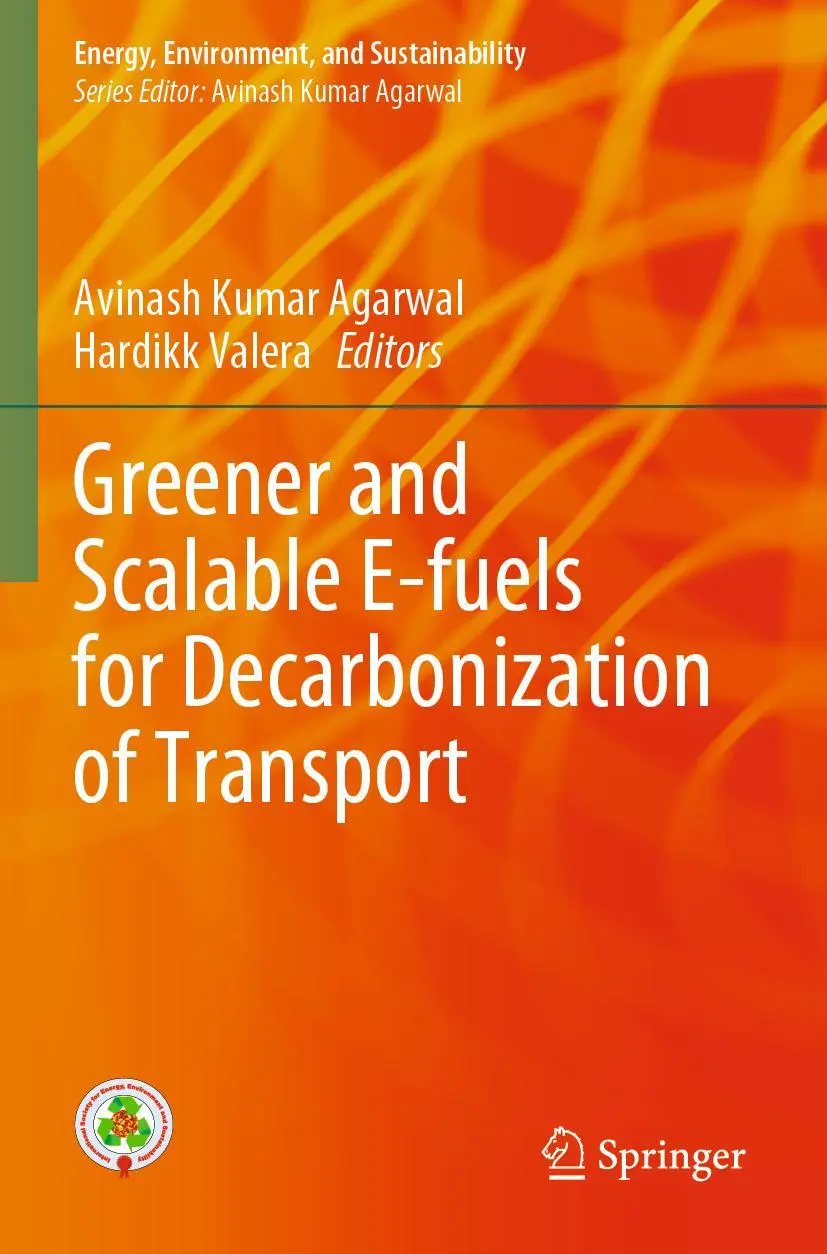 Cover: 9789811683466 | Greener and Scalable E-fuels for Decarbonization of Transport | Buch