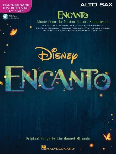 Cover: 9781705163566 | Encanto for Alto Sax: Instrumental Play-Along | LIN-MANUEL MIRANDA