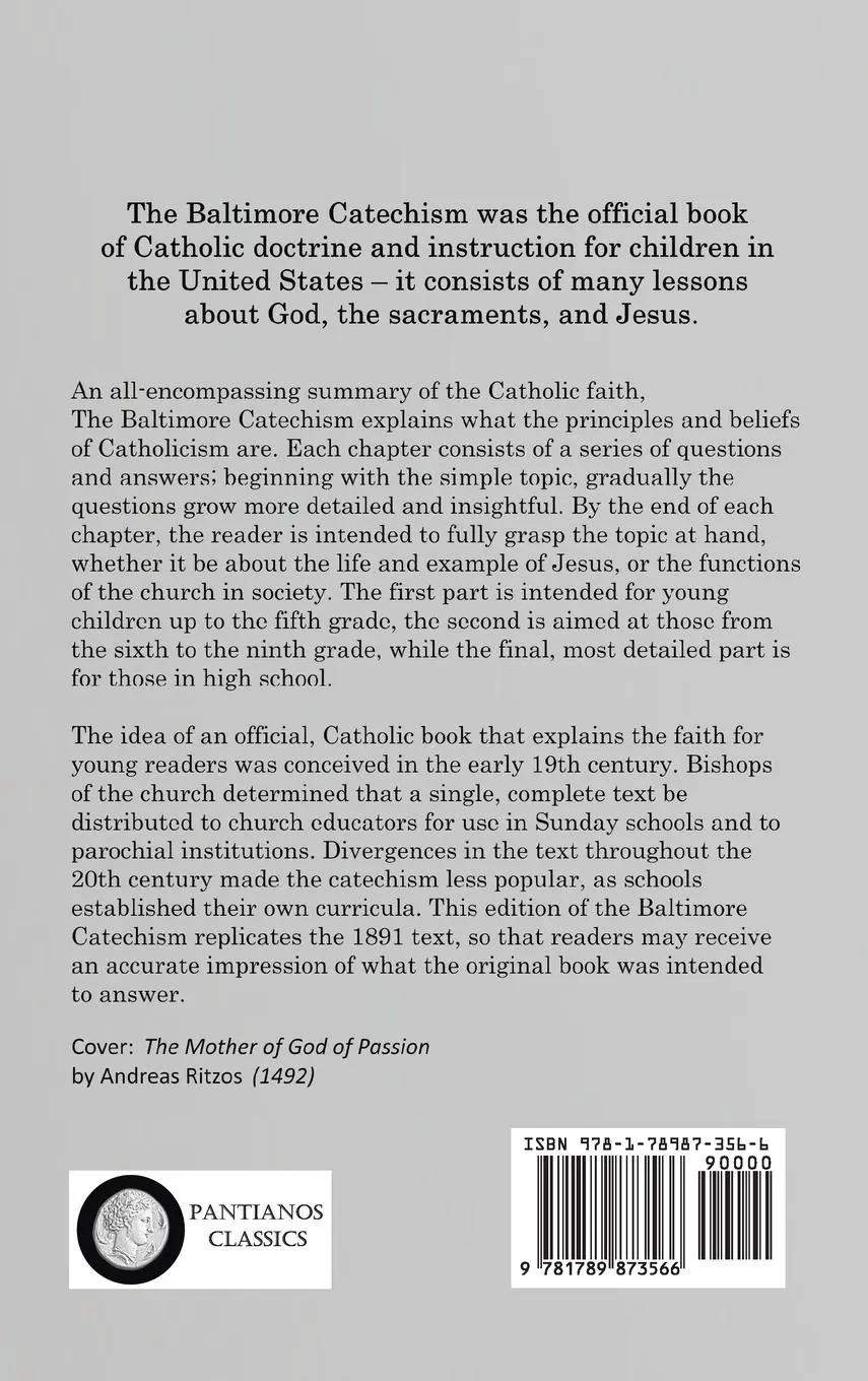 Rückseite: 9781789873566 | Baltimore Catechism | Third Council of Baltimore | Buch | Gebunden