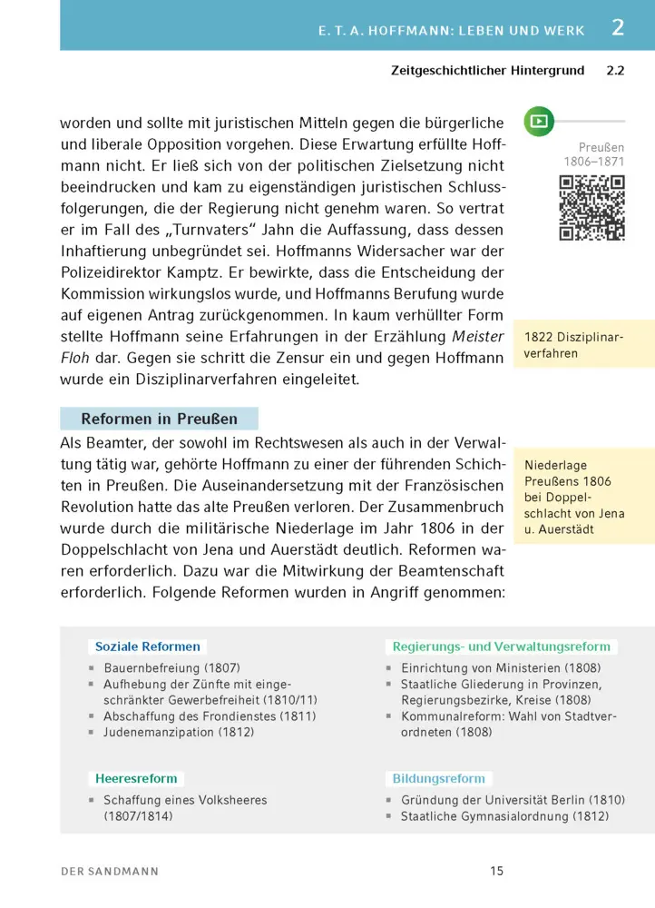 Bild: 9783129303566 | Der Sandmann von E.T.A. Hoffmann - Textanalyse und Interpretation