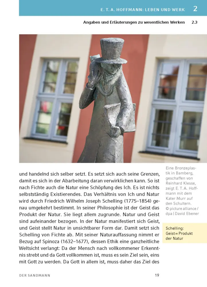 Bild: 9783129303566 | Der Sandmann von E.T.A. Hoffmann - Textanalyse und Interpretation