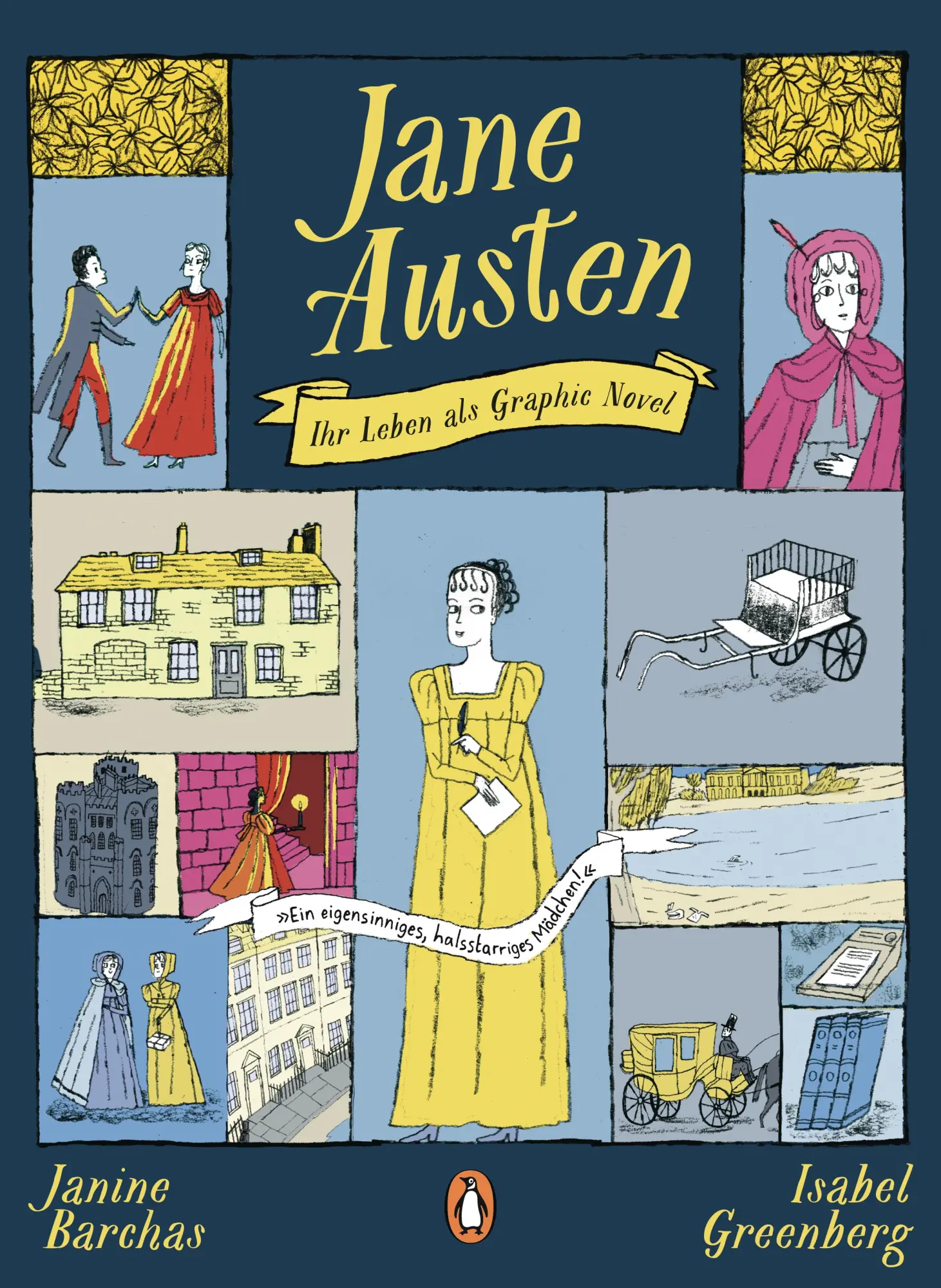 Cover: 9783328603566 | Jane Austen | Ihr Leben als Graphic Novel | Janine Barchas | Buch