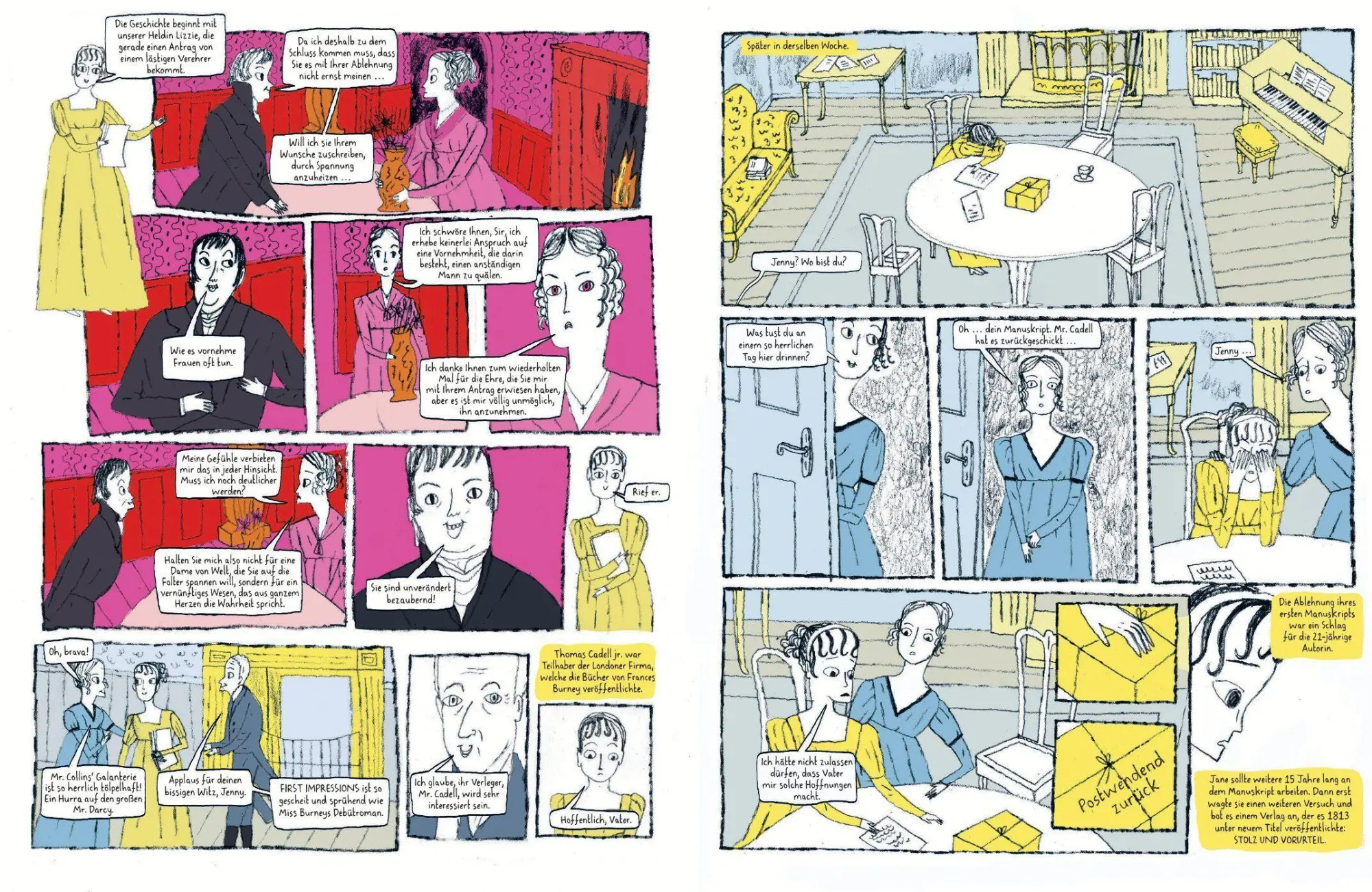 Bild: 9783328603566 | Jane Austen | Ihr Leben als Graphic Novel | Janine Barchas | Buch