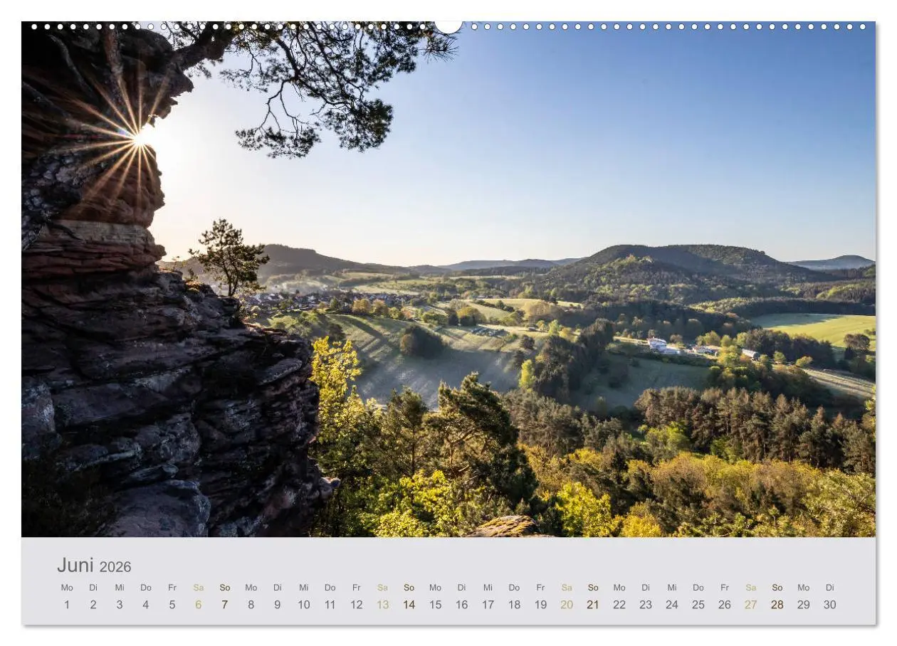 Bild: 9783457783566 | Augenblicke im Pfälzerwald (Wandkalender 2026 DIN A2 quer),...