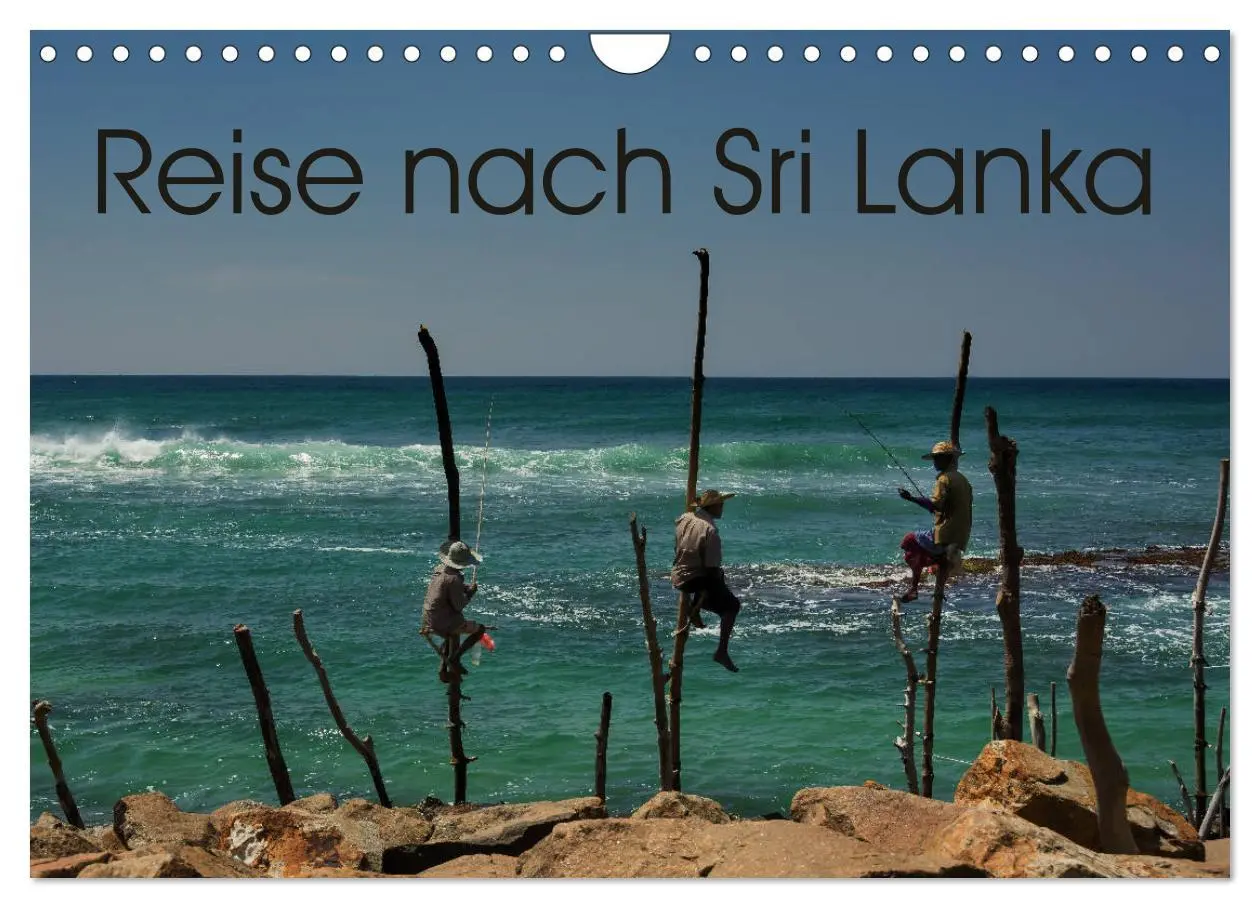 Cover: 9783457853566 | Reise nach Sri Lanka (Wandkalender 2026 DIN A4 quer), CALVENDO...