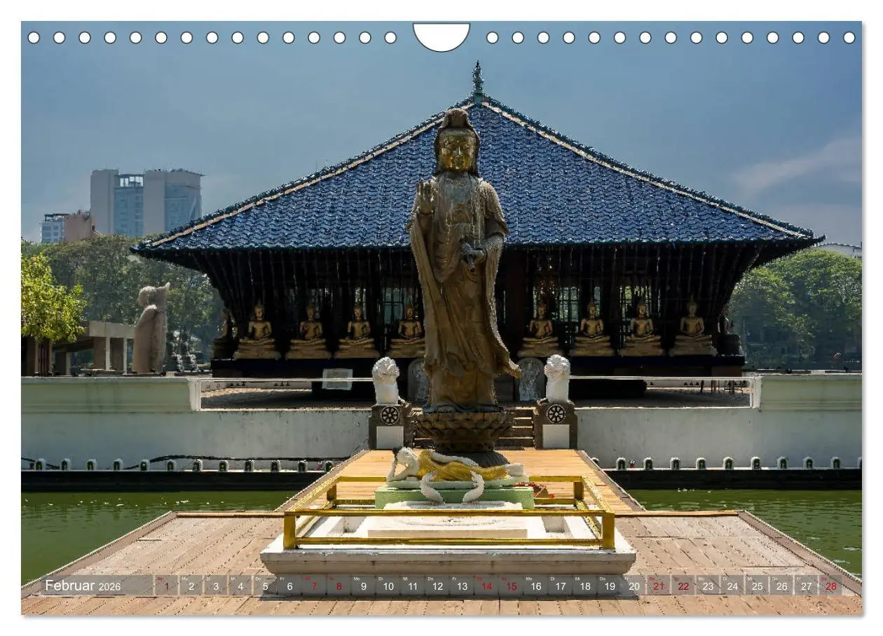 Bild: 9783457853566 | Reise nach Sri Lanka (Wandkalender 2026 DIN A4 quer), CALVENDO...