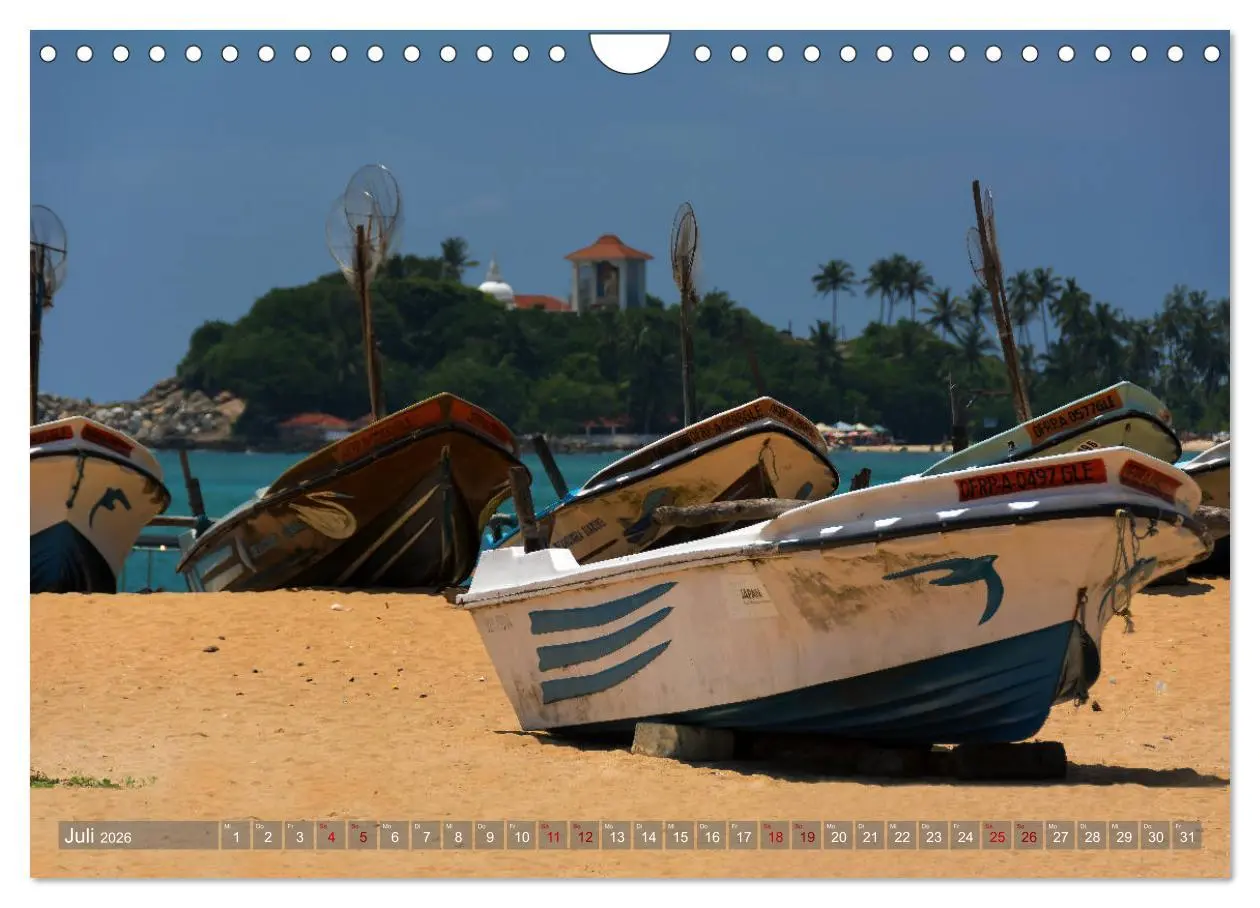 Bild: 9783457853566 | Reise nach Sri Lanka (Wandkalender 2026 DIN A4 quer), CALVENDO...