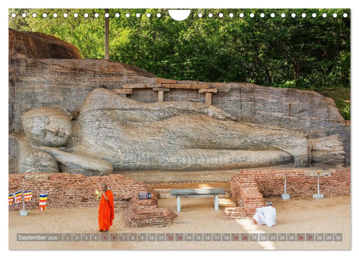 Bild: 9783457853566 | Reise nach Sri Lanka (Wandkalender 2026 DIN A4 quer), CALVENDO...