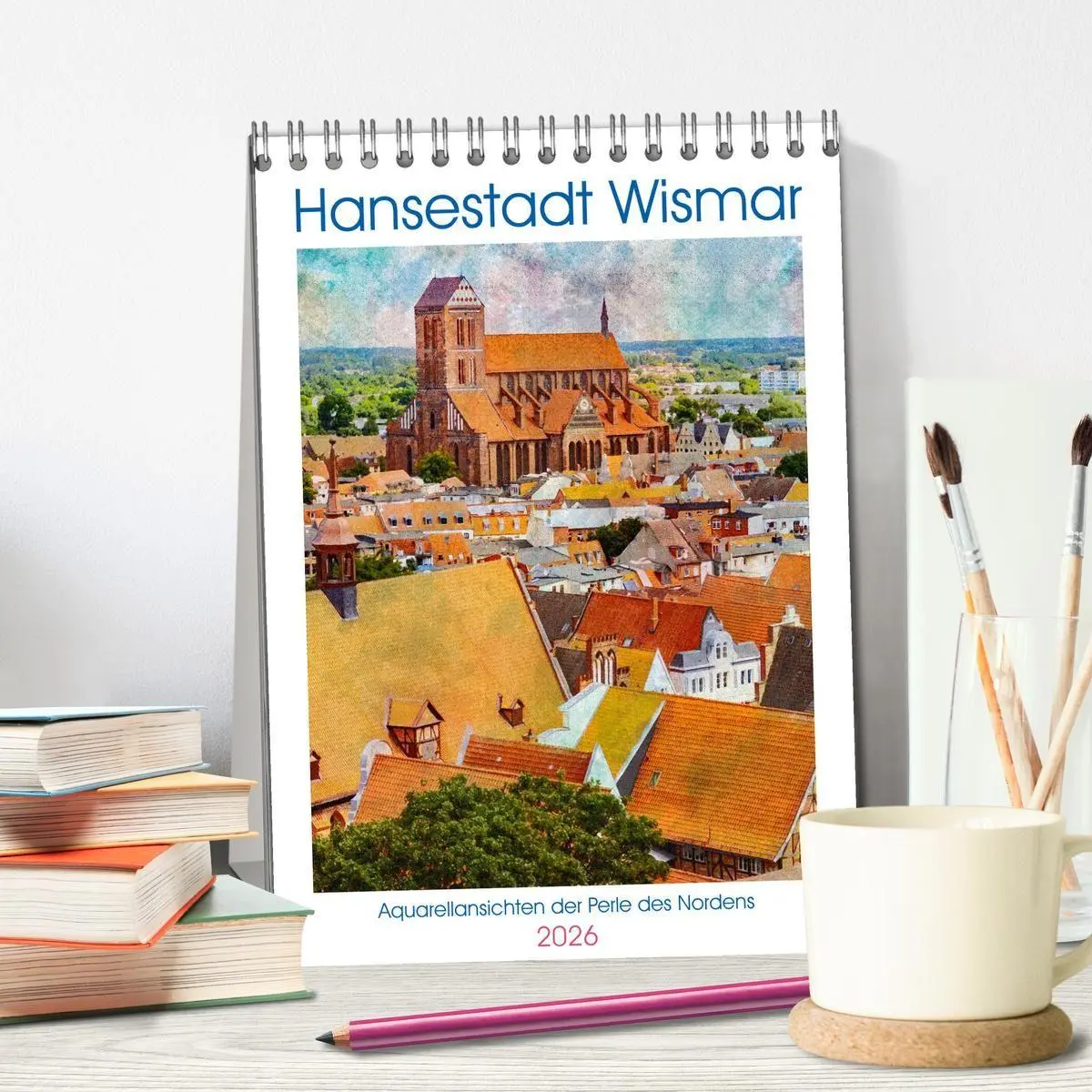 Bild: 9783516703566 | Hansestadt Wismar - Aquarellansichten der Perle des Nordens...
