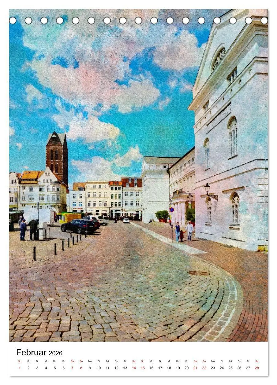 Bild: 9783516703566 | Hansestadt Wismar - Aquarellansichten der Perle des Nordens...