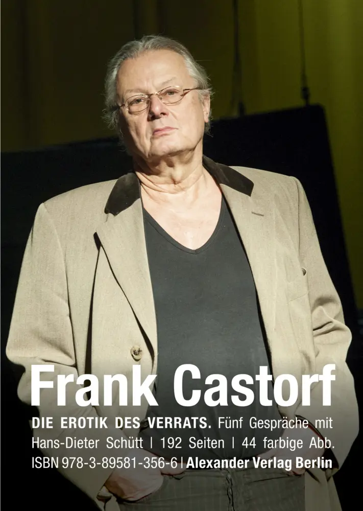 Cover: 9783895813566 | Die Erotik des Verrats | Fünf Gespräche mit Hans-Dieter Schütt | Buch