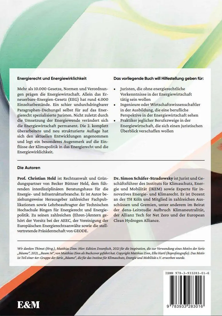 Bild: 9783933283566 | Energierecht &amp; Energiewirklichkeit | Christian Held (u. a.) | Buch