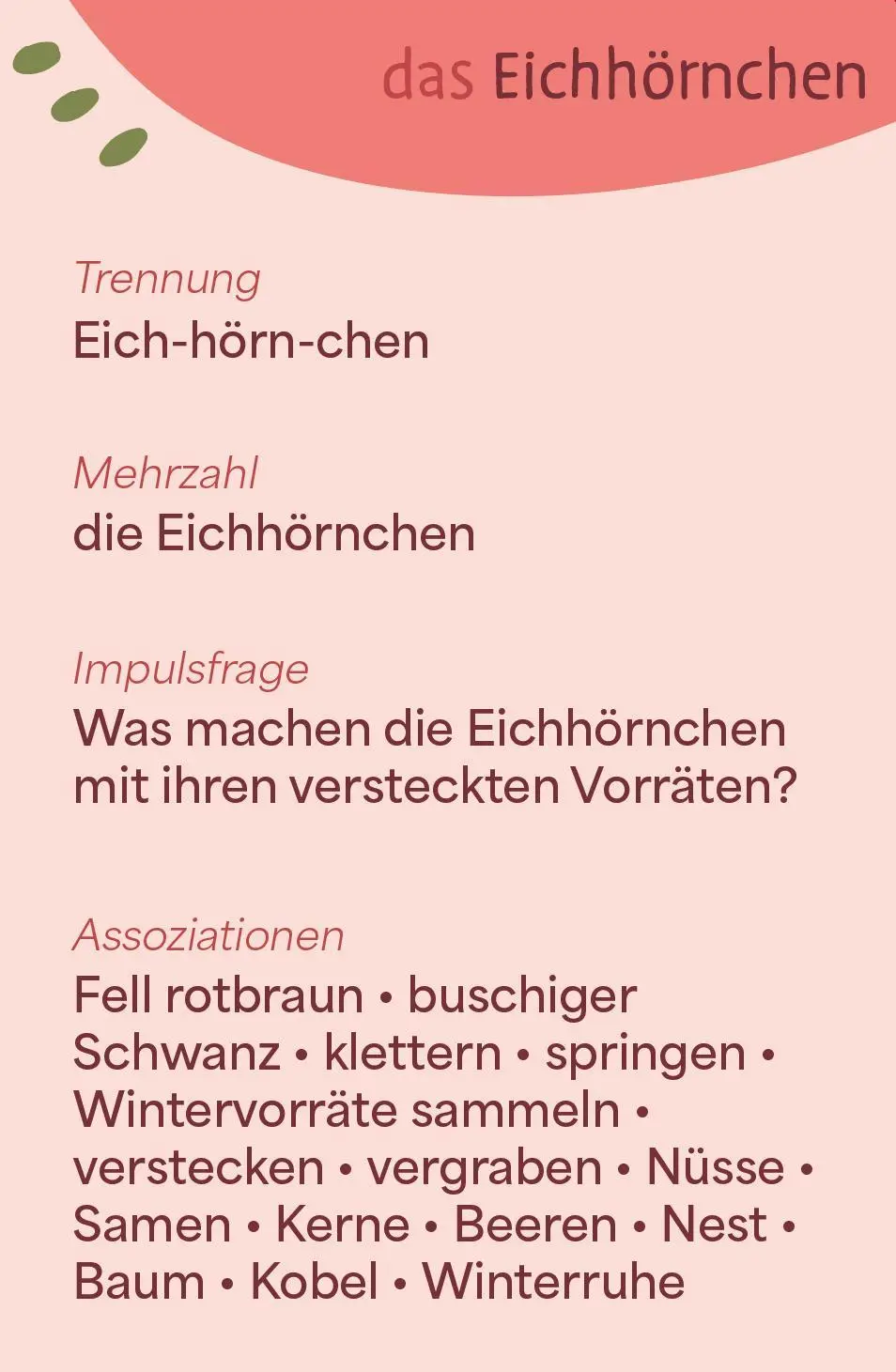 Bild: 9783960463566 | Wortschatzkärtchen: Herbst | Esther Zulauf | Taschenbuch | 32 S.