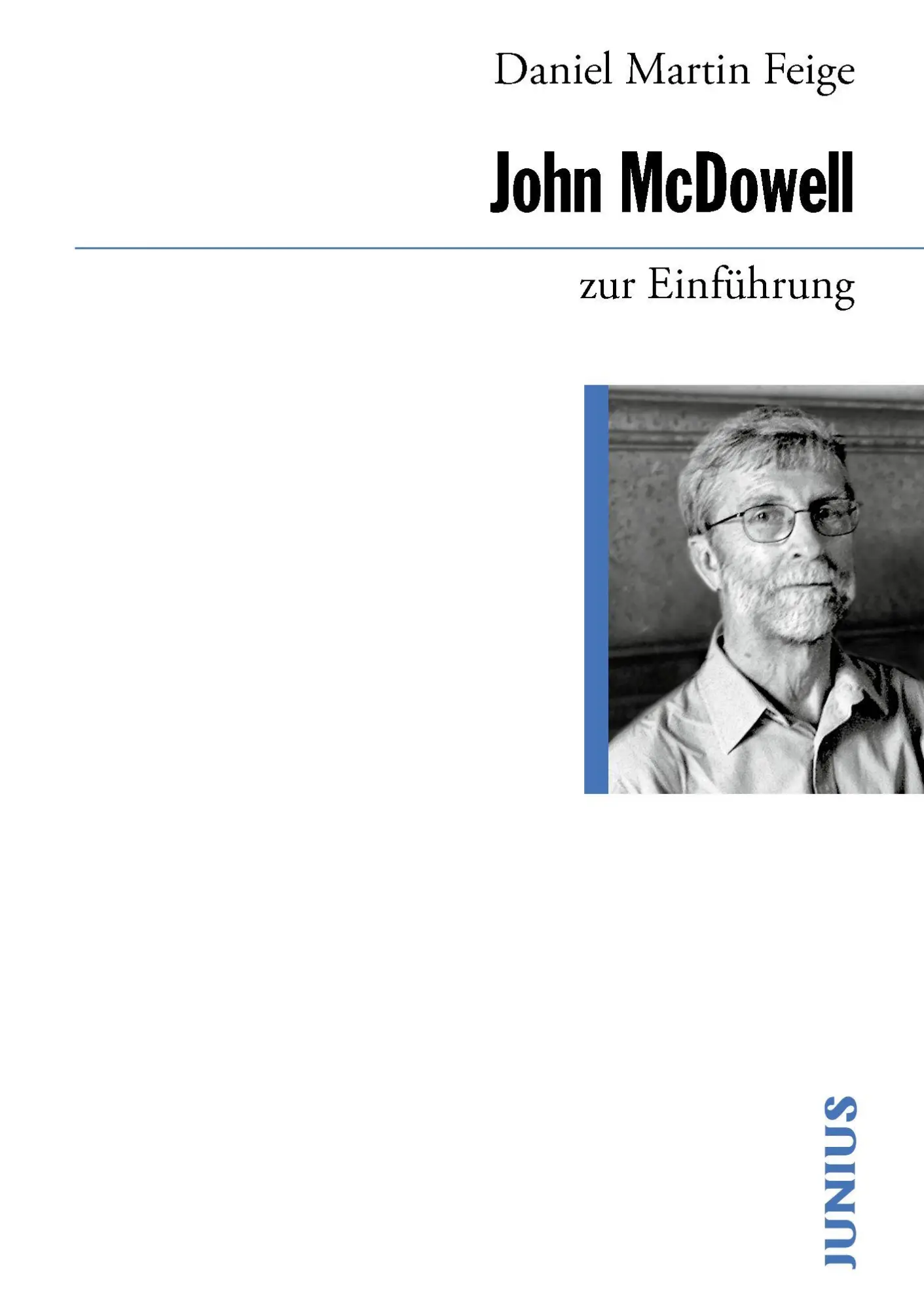 Cover: 9783960603566 | John McDowell zur Einführung | Daniel Martin Feige | Taschenbuch
