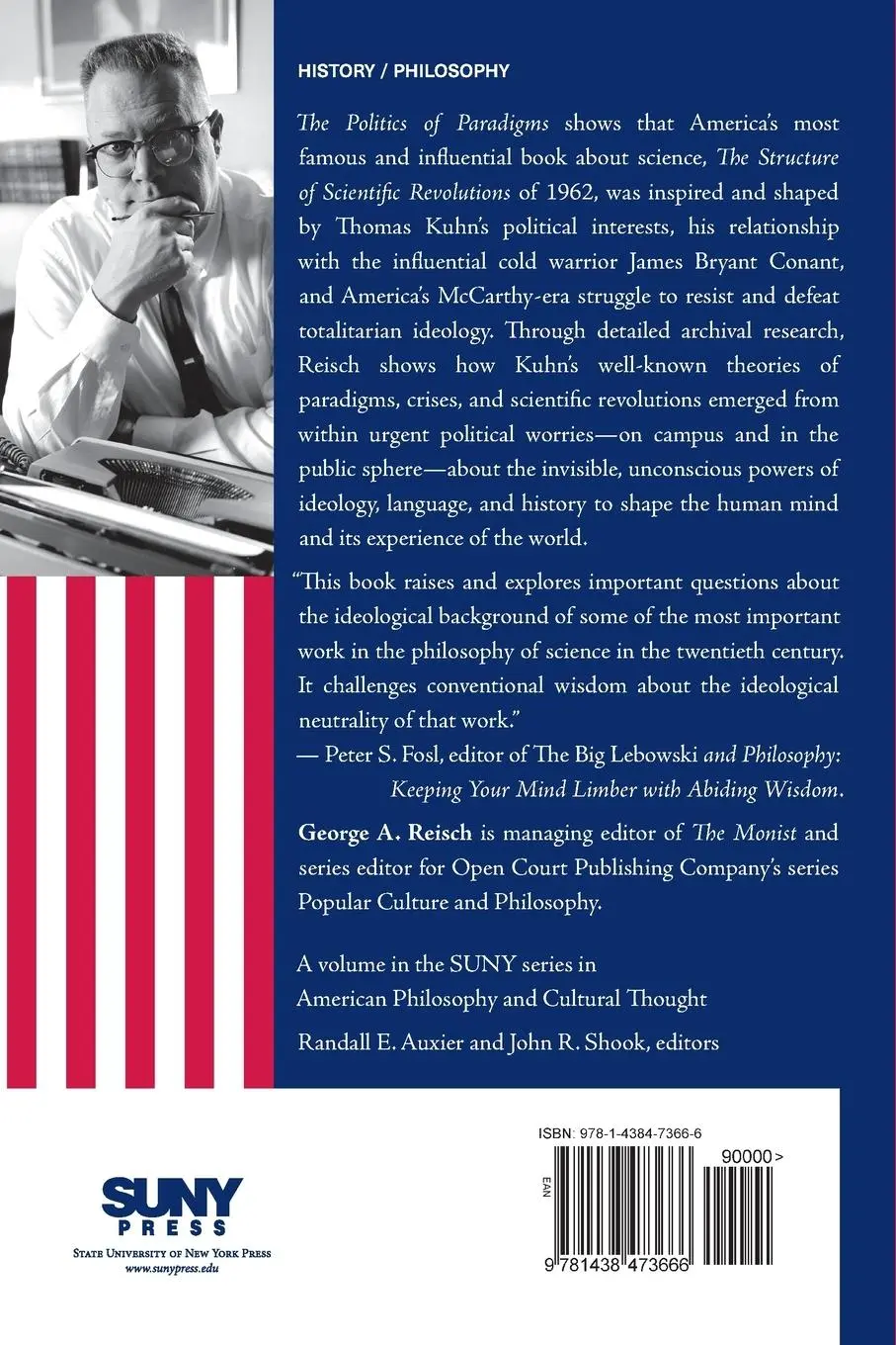 Rückseite: 9781438473666 | The Politics of Paradigms | George A. Reisch | Taschenbuch | Englisch