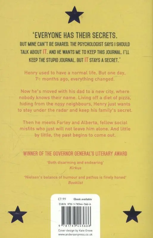 Rückseite: 9781783443666 | The Reluctant Journal of Henry K. Larsen | Susin Nielsen | Taschenbuch