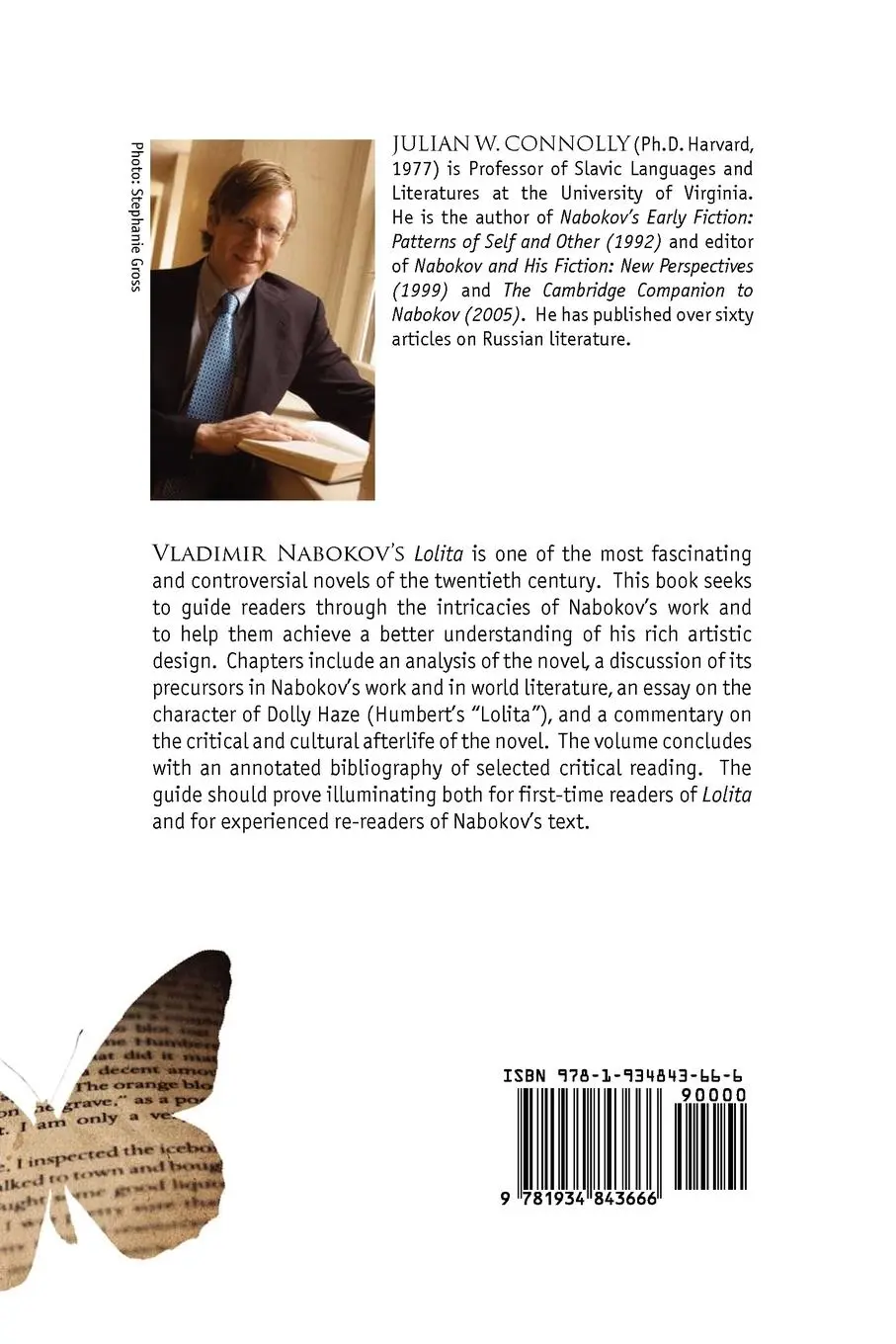 Rückseite: 9781934843666 | A Reader's Guide to Nabokov's 'Lolita' | Julian Connolly | Taschenbuch