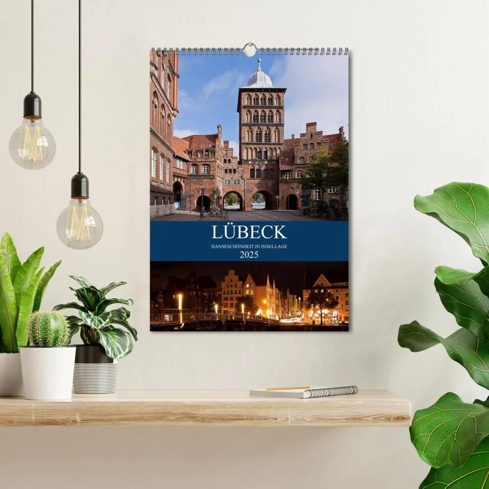 Bild: 9783435993666 | Lübeck - Hanseschönheit in Insellage (Wandkalender 2025 DIN A3...