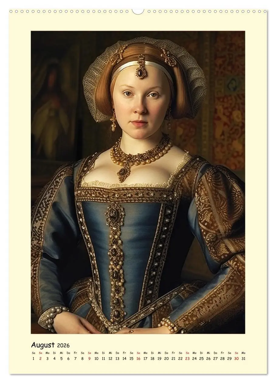 Bild: 9783516313666 | Mittelalter Portraits. Inspiriert vom Königshaus der Tudors...