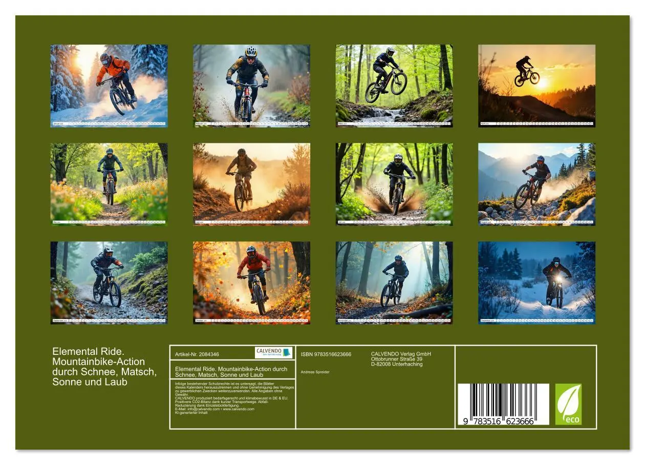 Bild: 9783516623666 | Elemental Ride. Mountainbike-Action durch Schnee, Matsch, Sonne und...