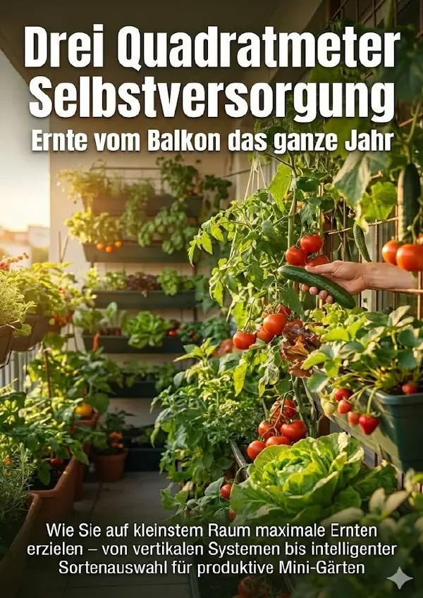 Cover: 9783565133666 | Drei Quadratmeter Selbstversorgung: Ernte vom Balkon das ganze Jahr