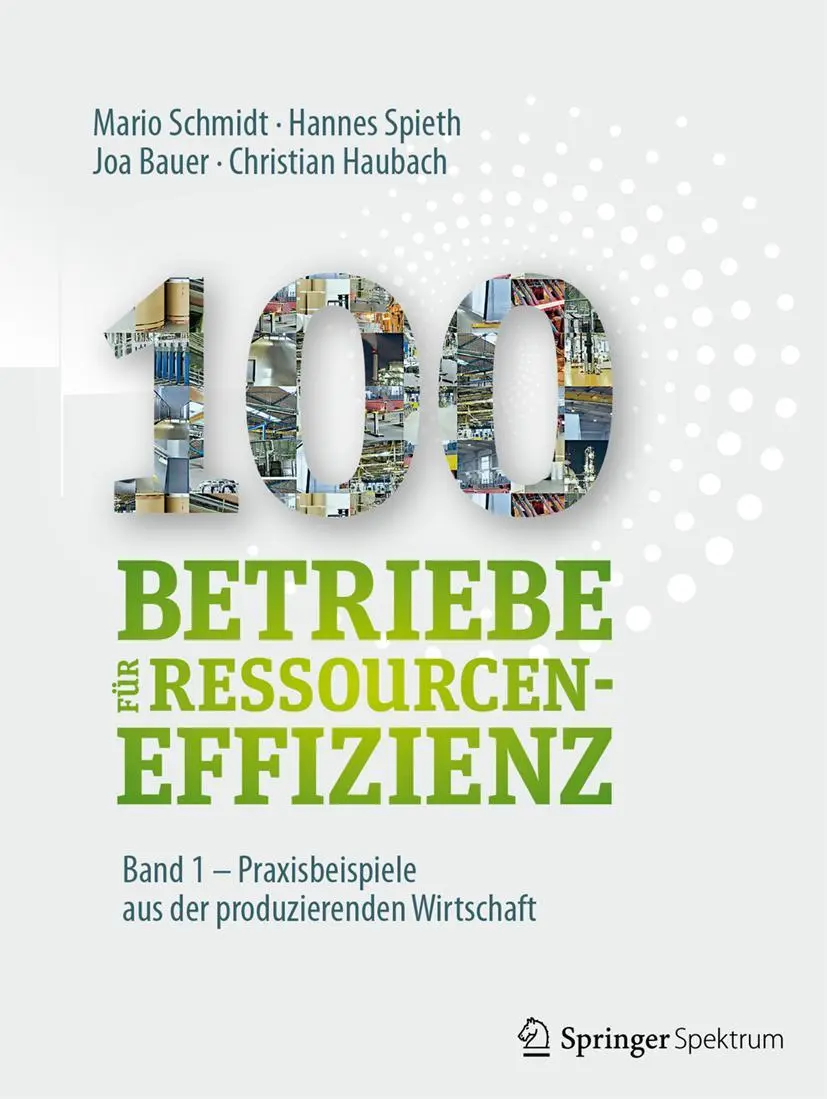 Cover: 9783662533666 | 100 Betriebe für Ressourceneffizienz - Band 1 | Mario Schmidt (u. a.)