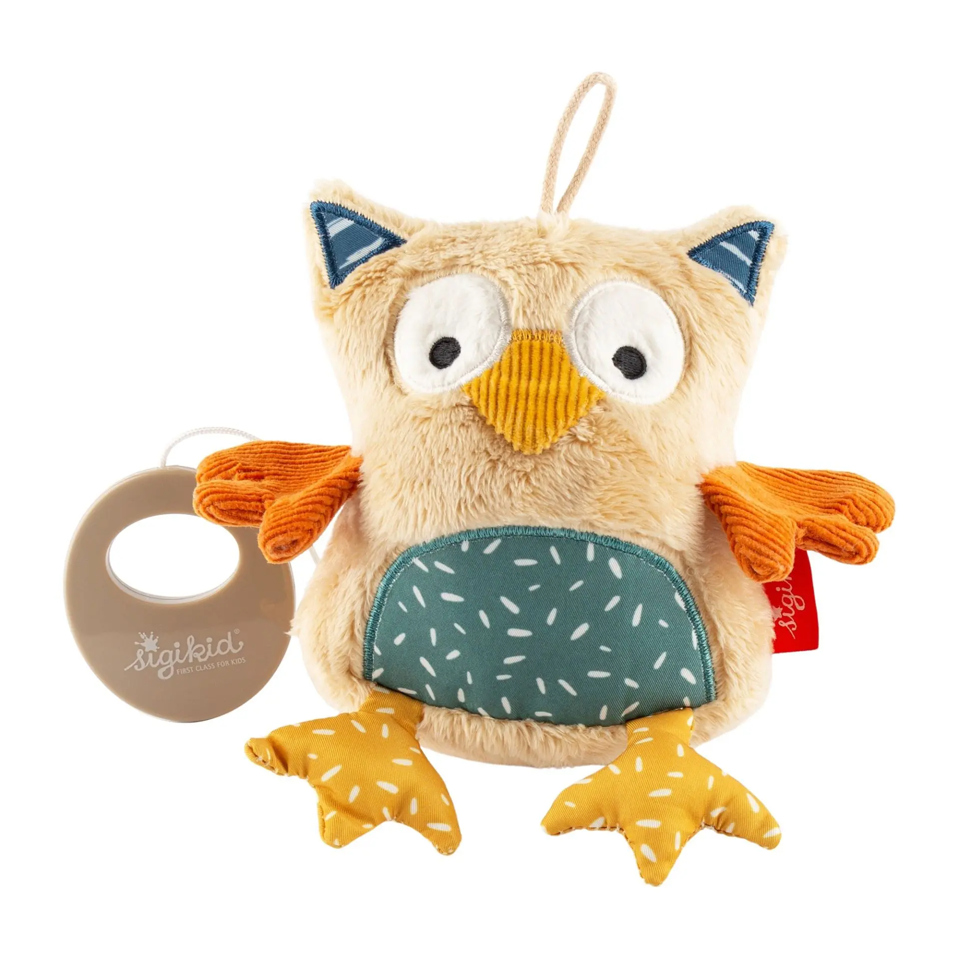 Cover: 4001190433766 | sigikid 43376 - Baby Spieluhr Eule, Plüsch 12 cm | 43376 | 2024