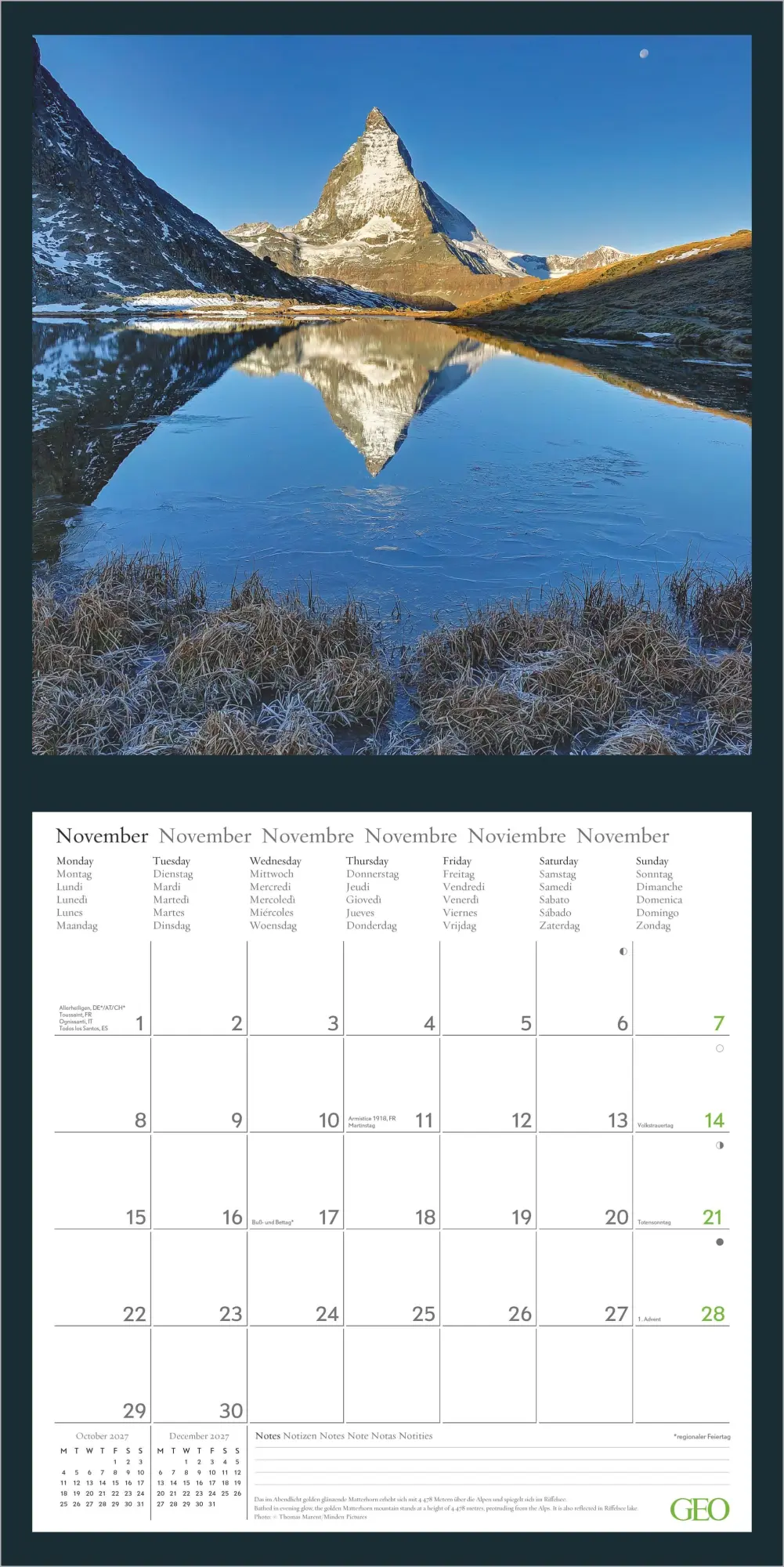 Bild: 4069095013766 | GEO Beautiful World 2027 | Neumann Verlage GmbH &amp; Co KG | Kalender