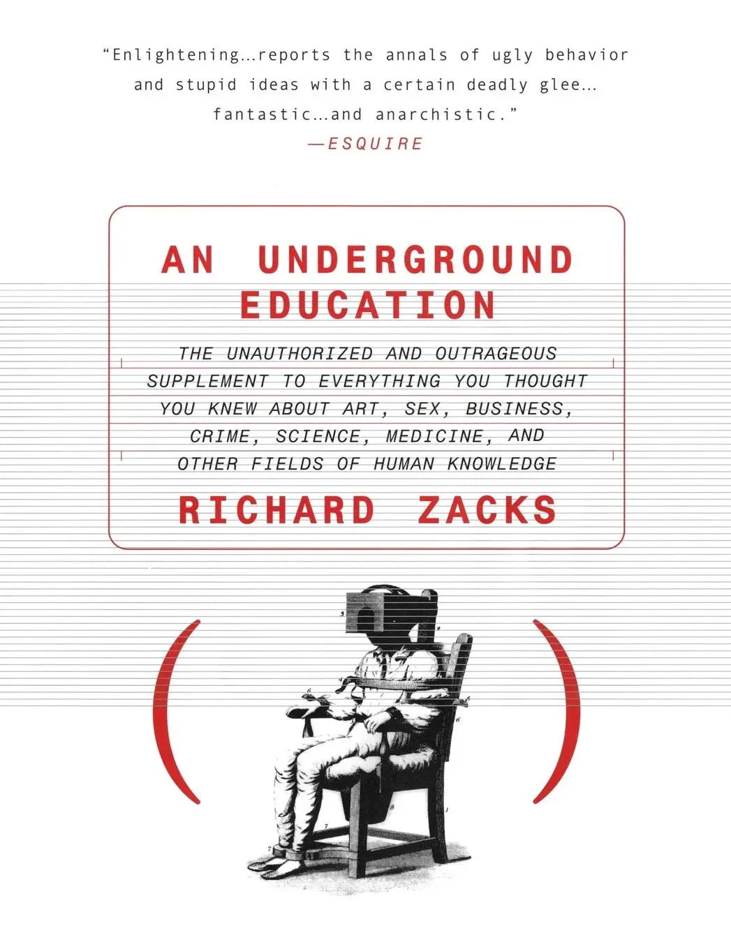 Cover: 9780385483766 | An Underground Education | Richard Zacks | Taschenbuch | Englisch