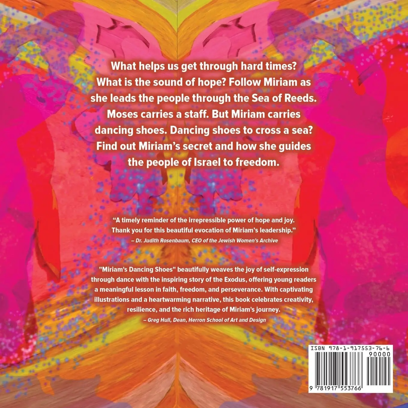 Rückseite: 9781917553766 | Miriam's Dancing Shoes | Sandy Eisenberg Sasso | Taschenbuch | 2024