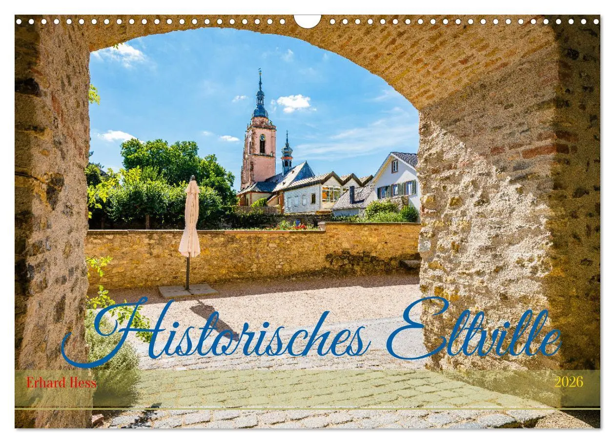 Cover: 9783457383766 | Historisches Eltville (Wandkalender 2026 DIN A3 quer), CALVENDO...
