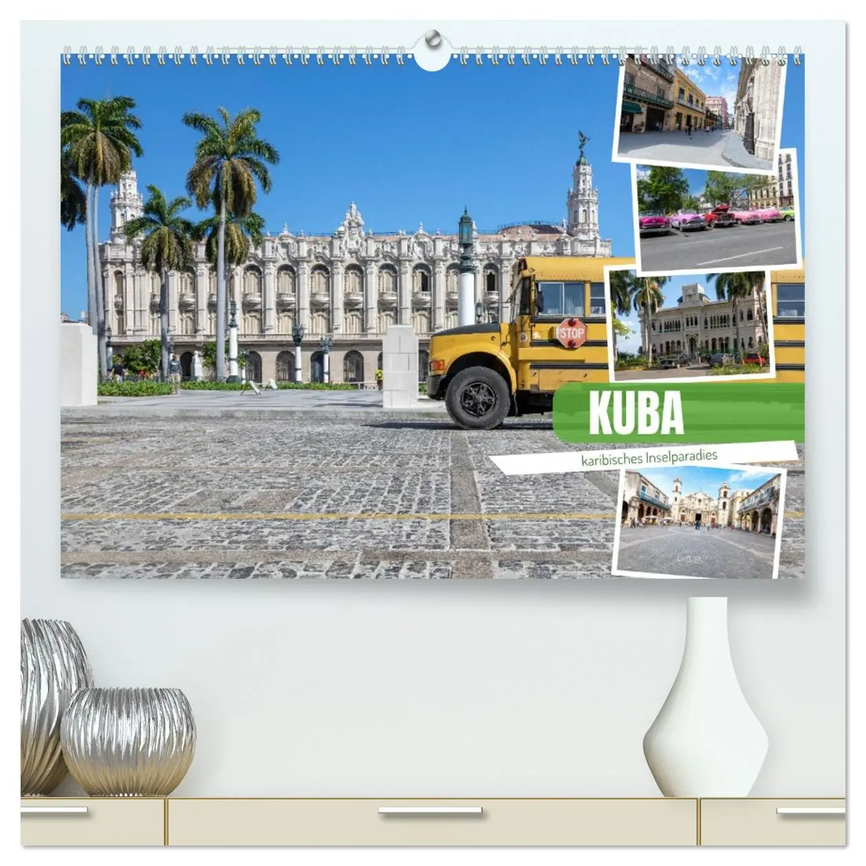 Cover: 9783457453766 | Kuba - karibisches Inselparadies (hochwertiger Premium Wandkalender...