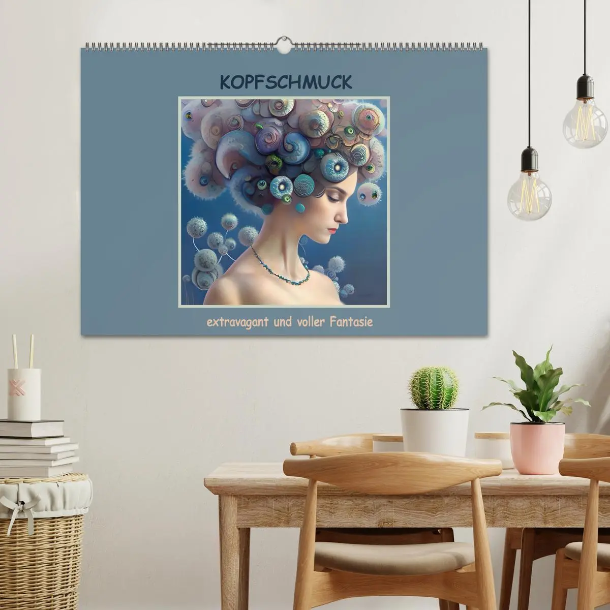 Bild: 9783457523766 | Kopfschmuck - extravagant und voller Fantasie (Wandkalender 2026...