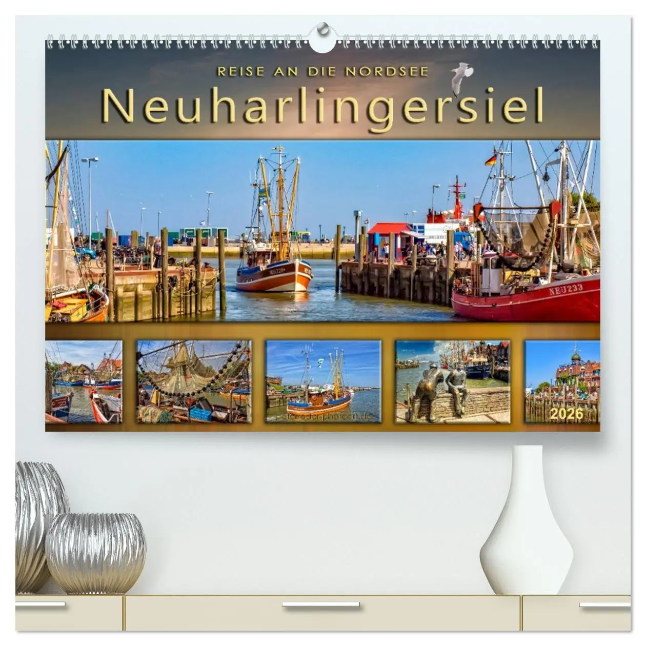 Cover: 9783457763766 | Reise an die Nordsee - Neuharlingersiel (hochwertiger Premium...