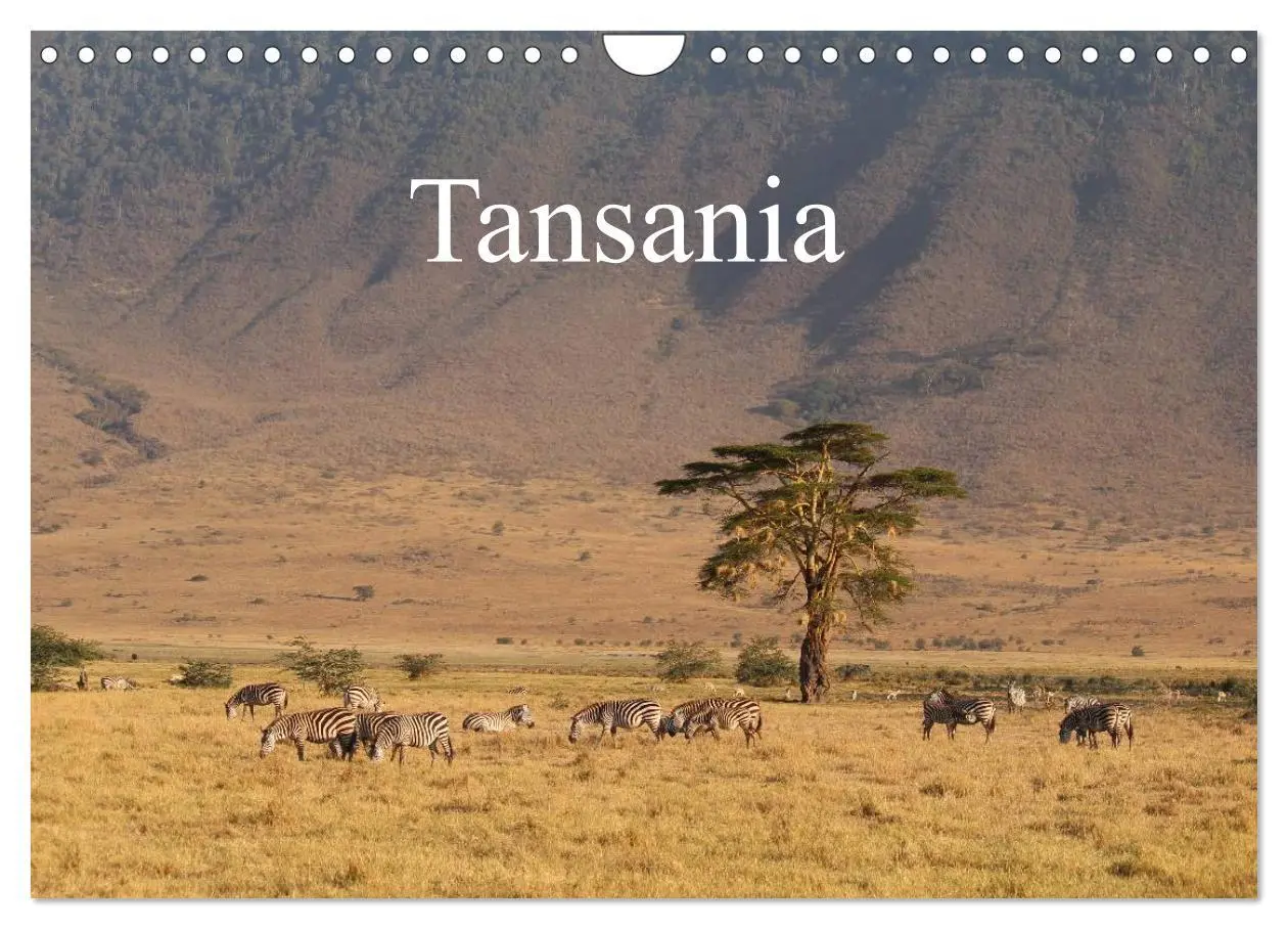 Cover: 9783516163766 | Tansania (Wandkalender 2026 DIN A4 quer), CALVENDO Monatskalender