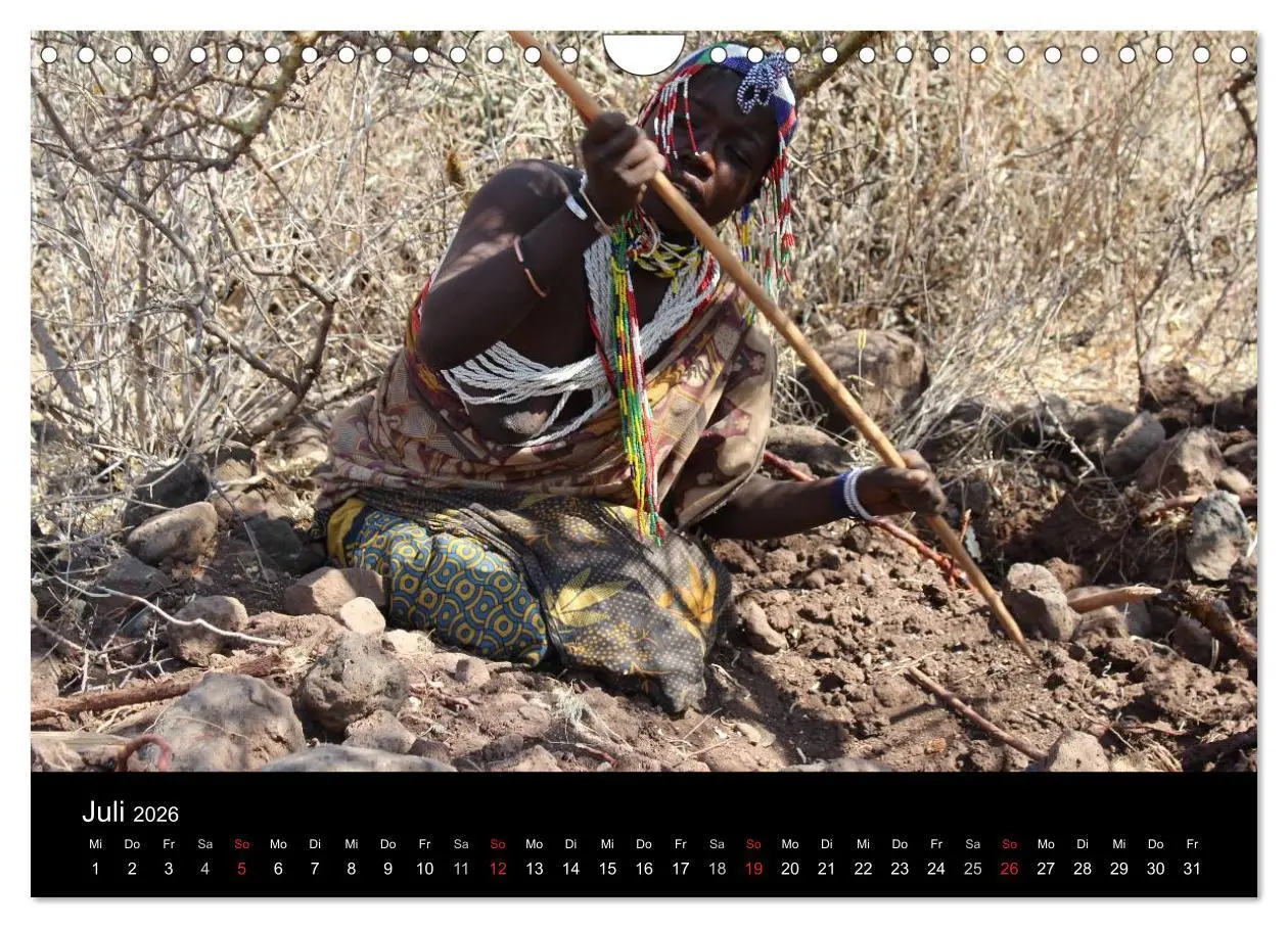 Bild: 9783516163766 | Tansania (Wandkalender 2026 DIN A4 quer), CALVENDO Monatskalender