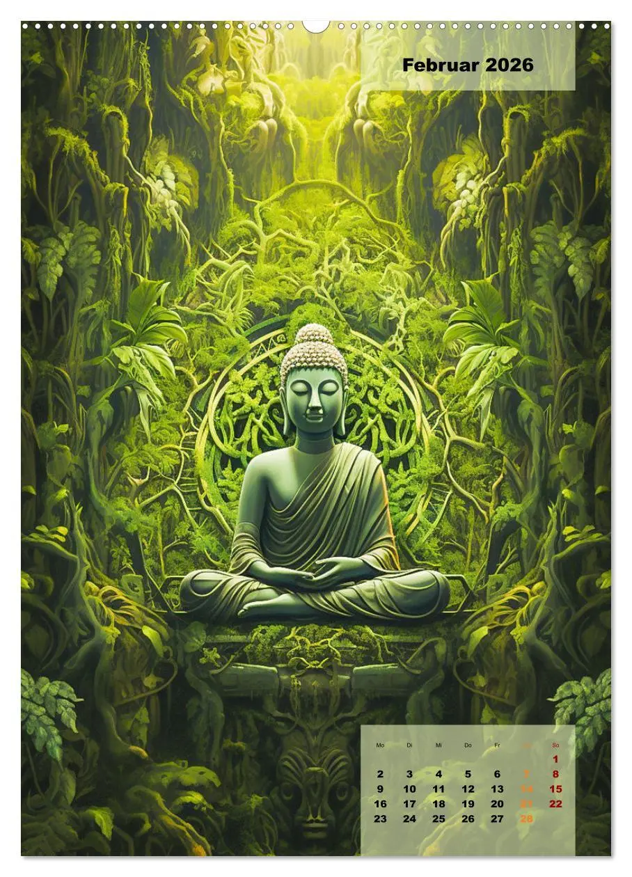 Bild: 9783516303766 | Jade Buddha - Finde die innere Mitte (hochwertiger Premium...