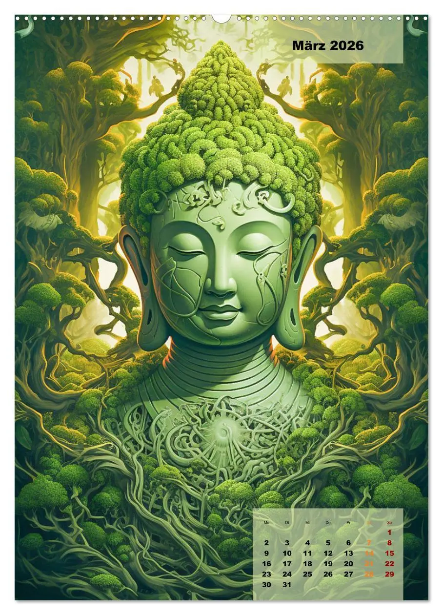 Bild: 9783516303766 | Jade Buddha - Finde die innere Mitte (hochwertiger Premium...