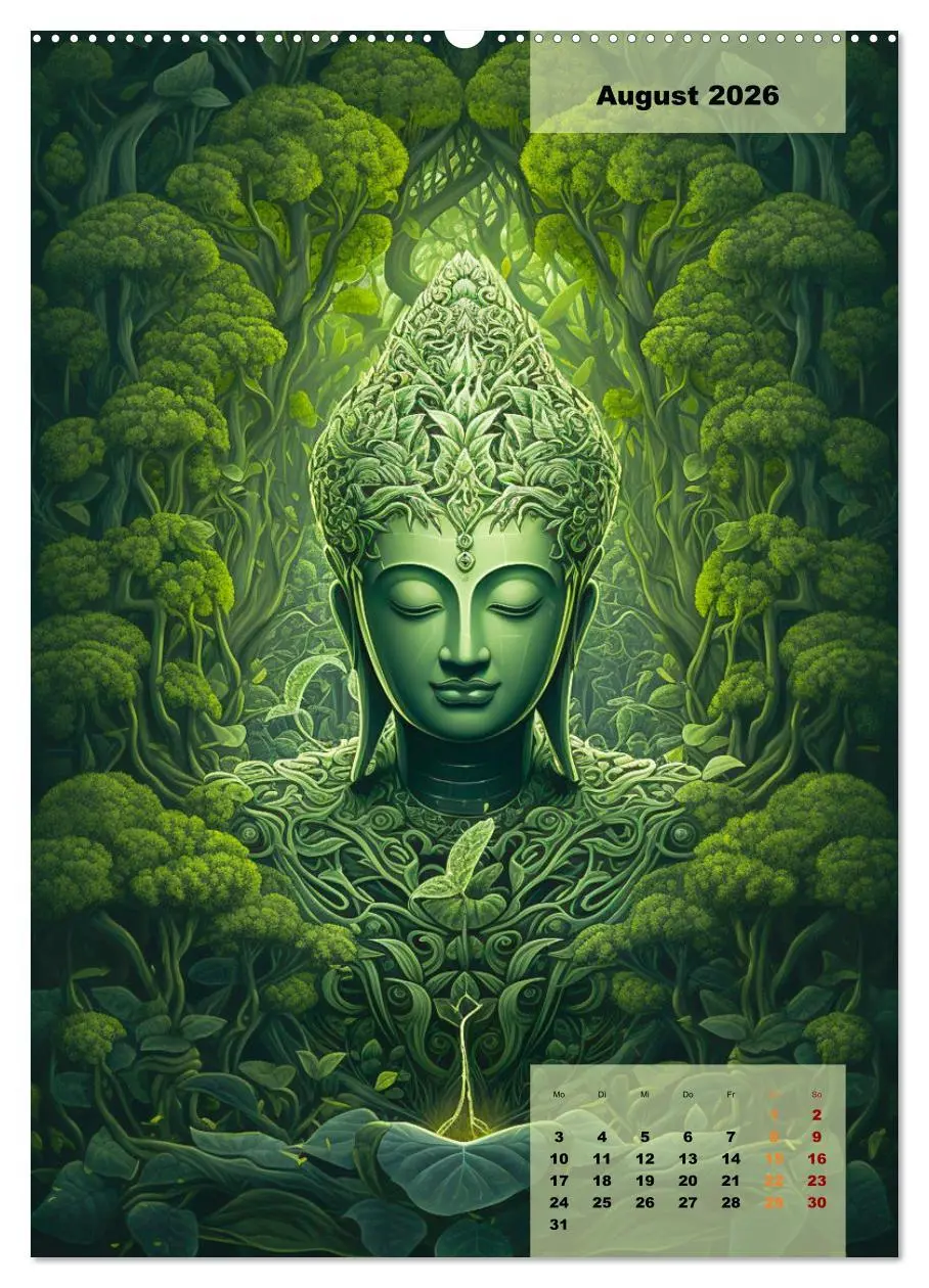 Bild: 9783516303766 | Jade Buddha - Finde die innere Mitte (hochwertiger Premium...