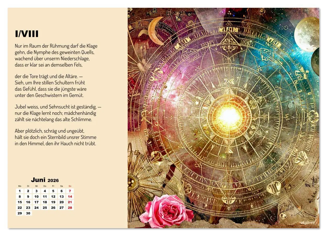 Bild: 9783516613766 | Orpheus' Leier (Wandkalender 2026 DIN A4 quer), CALVENDO...