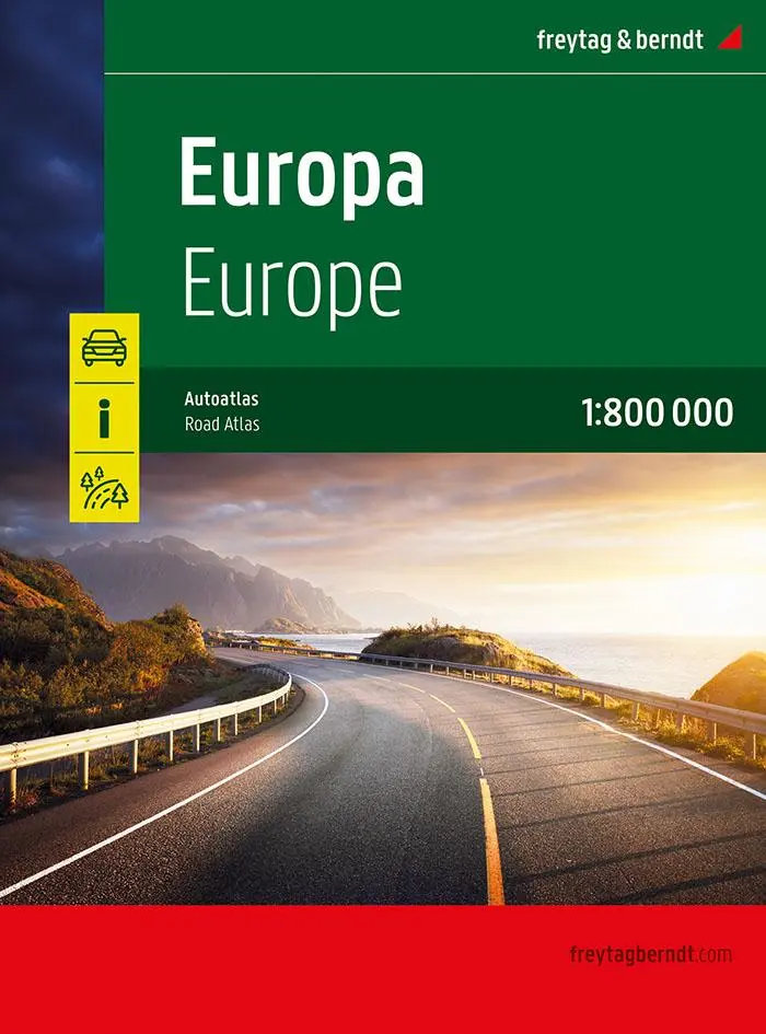 Cover: 9783707923766 | Europa, Autoatlas 1:800.000, freytag &amp; berndt | Freytag &amp; Berndt