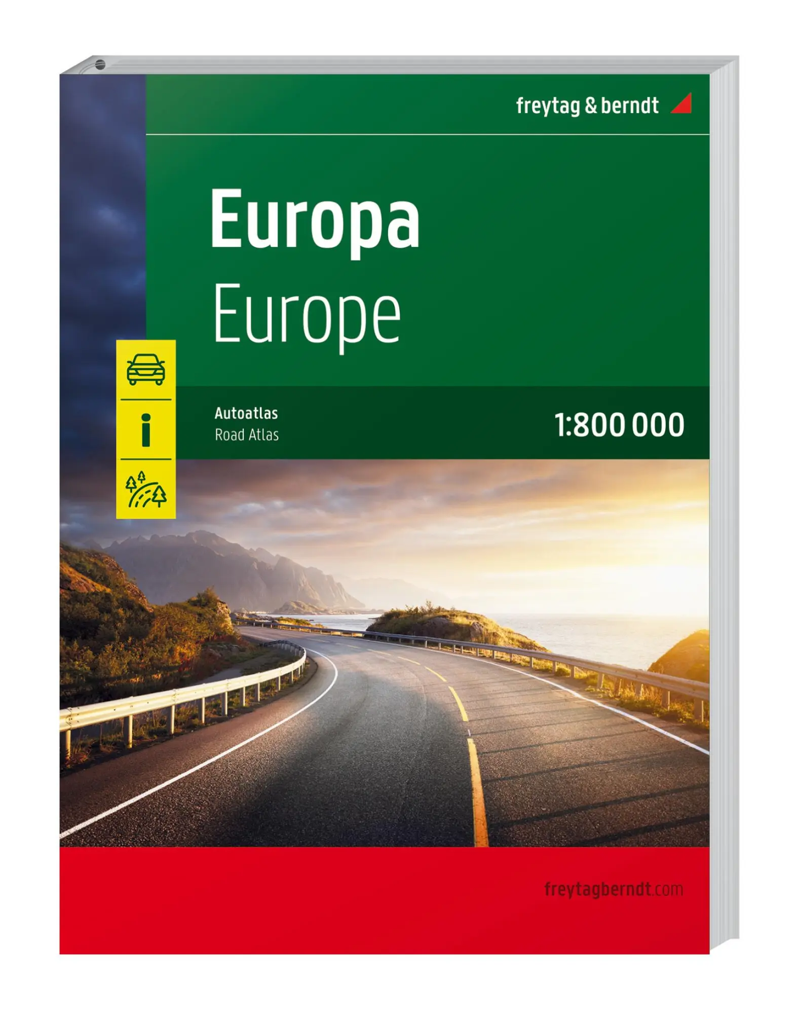 Bild: 9783707923766 | Europa, Autoatlas 1:800.000, freytag &amp; berndt | Freytag &amp; Berndt