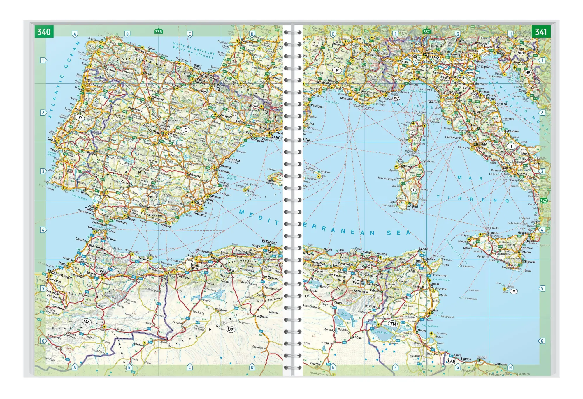 Bild: 9783707923766 | freytag &amp; berndt Autoatlas Europa 1:800.000 | Freytag &amp; Berndt | Buch