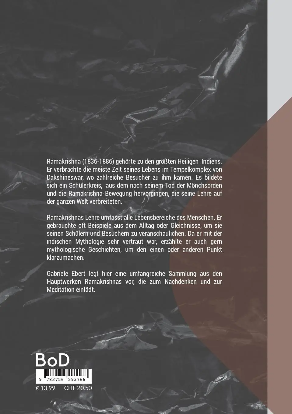 Rückseite: 9783756293766 | Ramakrishnas Lehre in Gleichnissen | Sri Ramakrishna | Taschenbuch
